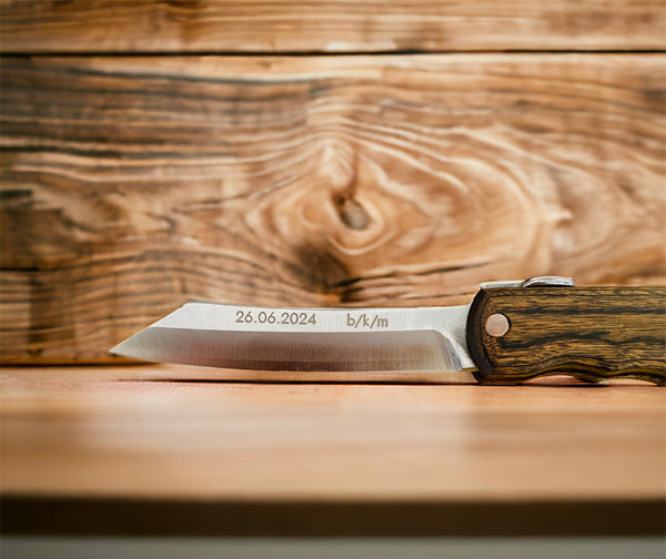 Engraved Marked Laser Knife Knives 