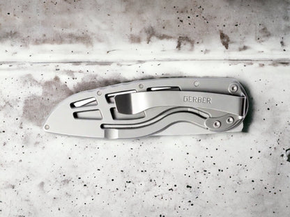 Legal Engraved Etched folding hobby camp outdoors daily pocket knife step dad gift present